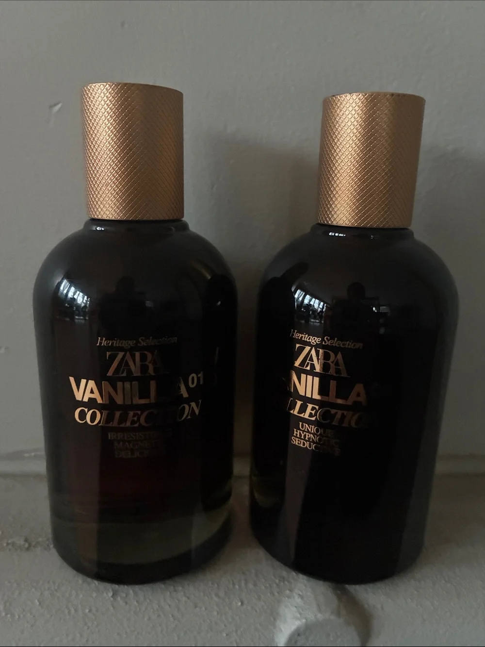 Zara NEW Vanilla Collection 2 bottles 100ML each